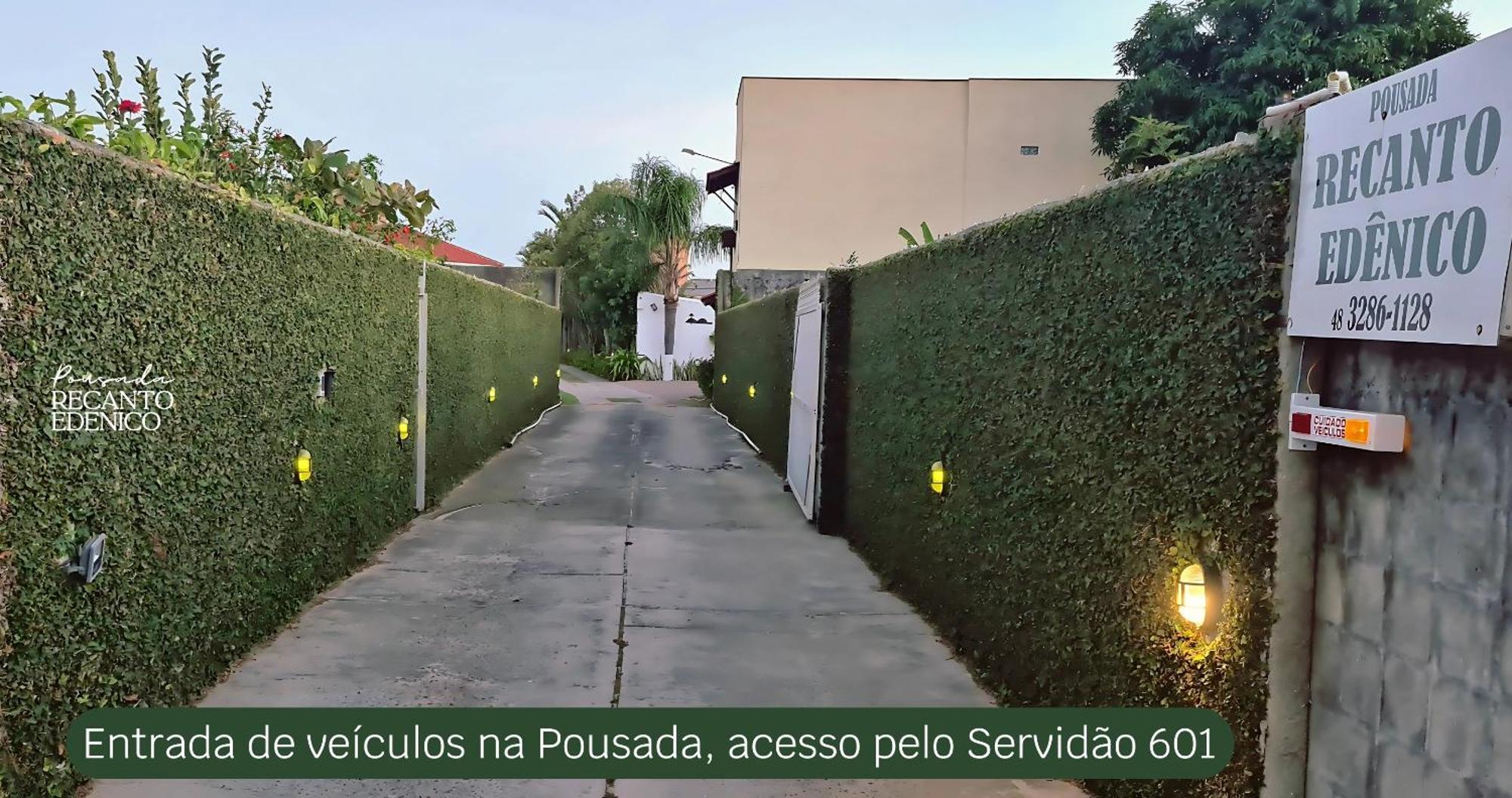Pousada Recanto Edenico - A Beira Mar Da Praia Ponta Do Papagaio, Palhoca Sc Kültér fotó
